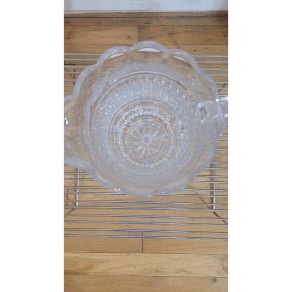 FIFTH AVENUE 24% FULL LEAD CRYSTAL BRACELET 44OZ. PITCHER MADE IN POLAND - Picture 3 of 6